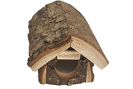 HomePet Деревянный домик для грызунов 