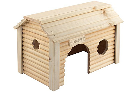 HomePet Деревянный домик для грызунов 