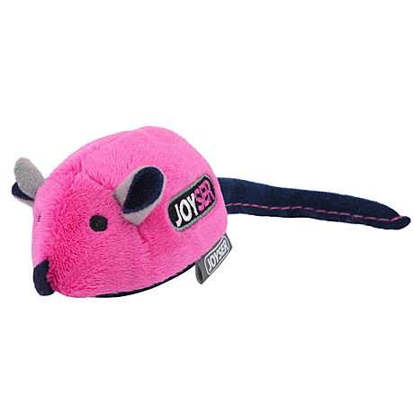 Joyser Cat Motion Мышка со звуковым чипом розовая, 16см 