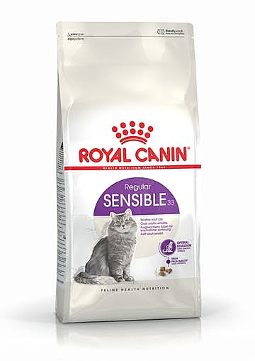 Royal Canin Sensible 33 Корм для взрослых кошек с чувствительной пищеварительной системой 4кг