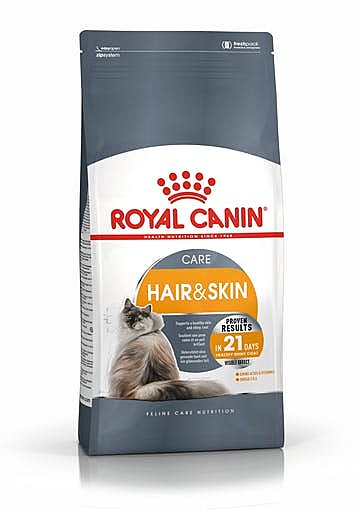 Royal Canin Hair&Skin Care Корм для взрослых кошек в целях поддержания здоровья кожи и шерсти 2кг