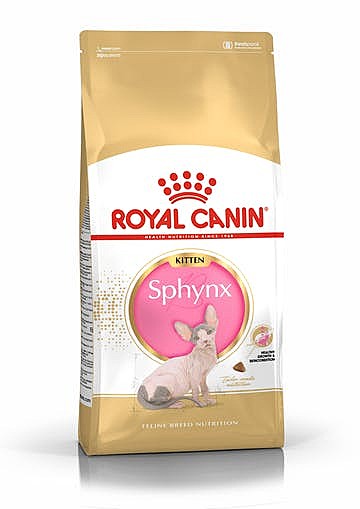 Royal Canin Sphynx Kitten Корм для котят породы сфинкс младше 12 месяцев 400г