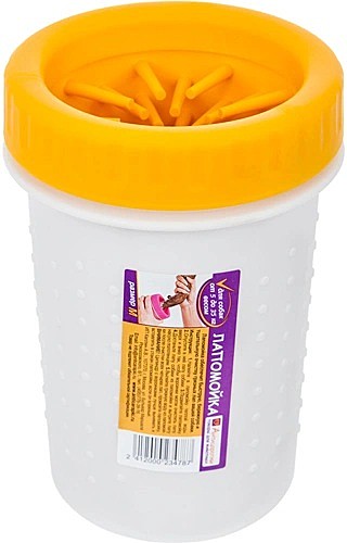 Антицарапки Лапомойка, размер М желтая