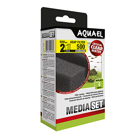 Aquael MediaSet Сменные губки для фильтра ASAP 500