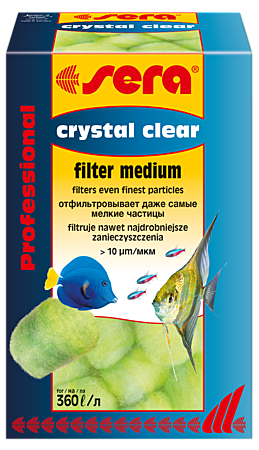 Sera Crystal Clear Фильтрующий материал для идеально чистой воды 12шт