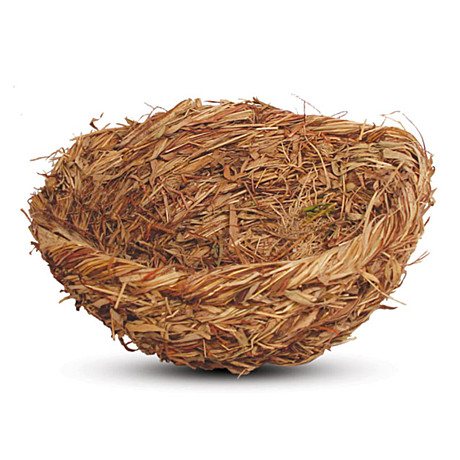 Triol гнездо Natural для птиц из луговых трав 