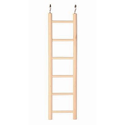 Trixie Лестница деревянная для попугаев, 6 ступенек 28см