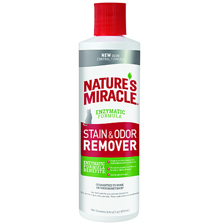 Nature’s Miracle Cat Stain&Odor Remover Универсальный уничтожитель пятен и запахов для кошек 473мл