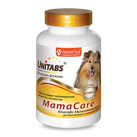 Unitabs MamaCare МультиКомплекс для беременных и кормящих собак 100таб.