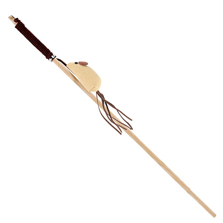 Triol NATURAL Игрушка-дразнилка для кошек из натуральных материалов 