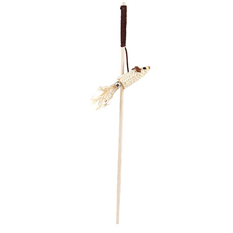 Triol NATURAL Игрушка-дразнилка для кошек из натуральных материалов 