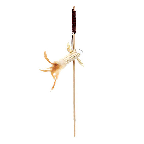 Triol NATURAL Игрушка-дразнилка для кошек из натуральных материалов 