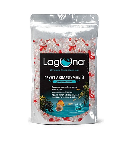 Laguna Грунт акриловый, белый/красный, 400г