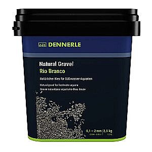 Dennerle Rio Branco Грунт природный 0,1-2мм, чёрный, 2,5кг