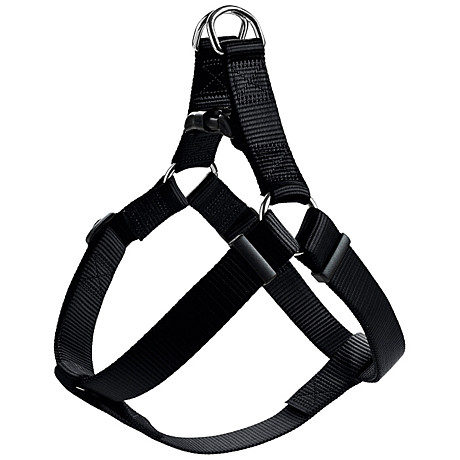 Hunter Smart Шлейка для собак Ecco Квик L нейлон черная 52-74/55-79см