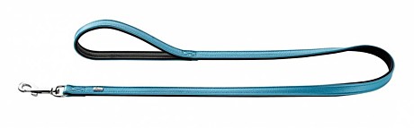 Hunter Поводок для собак Capri 20/100 натуральная кожа, бирюзовый