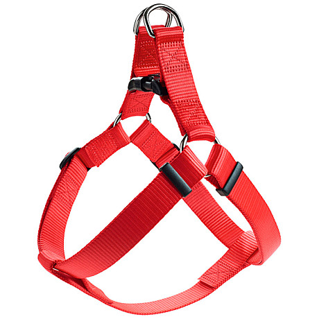 Hunter Smart Шлейка для собак Ecco Квик S нейлон красная 33-45/35-49см