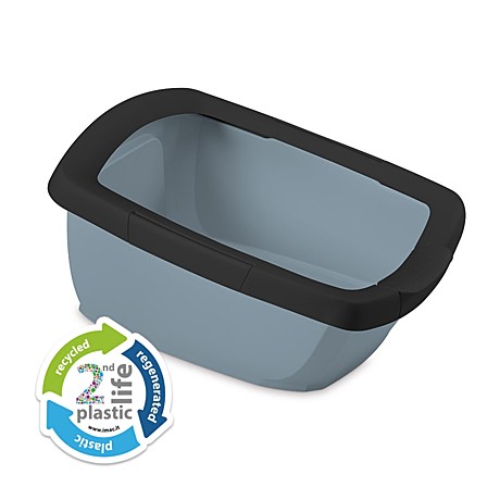 IMAC Туалет для кошек глубокий с подножкой 