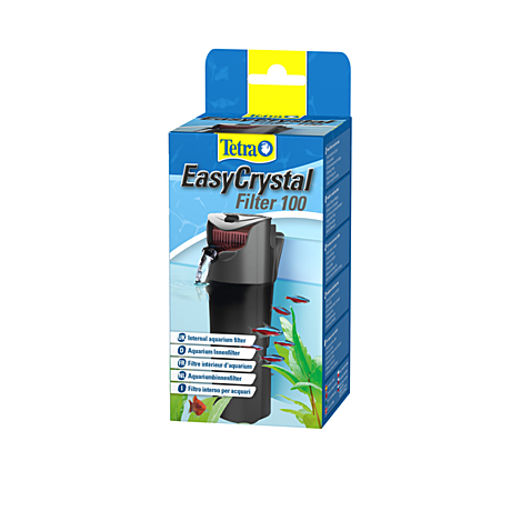 Tetra EasyCrystal Filter 100 Внутренний фильтр-водопад для аквариумов до 15л 50л/ч