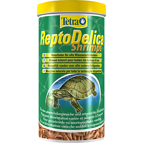 Tetra ReptoDelica Shrimps Лакомство для всех видов черепах, креветка 1л