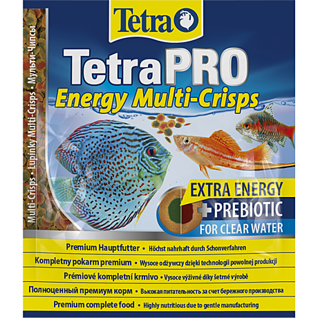 TetraPro Energy Crisps Специальный энергетический корм для декоративных рыб (чипсы) 12г