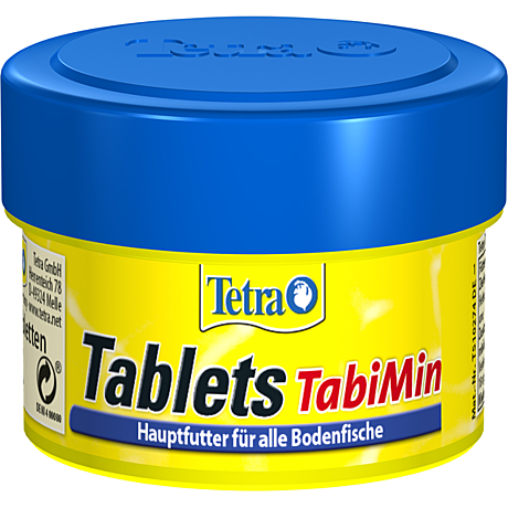 Tetra Tablets TabiMin Основной корм для всех видов донных рыб,58таб,30мл