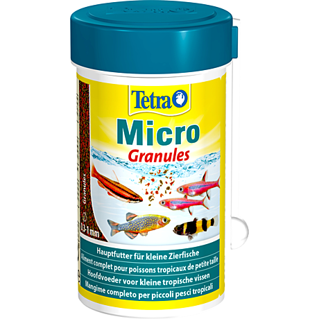 Tetra Micro Granules Корм в виде микро гранул для небольших рыб 100мл