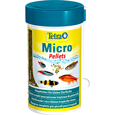Tetra Micro Pellets Корм в виде микро пеллетов для небольших рыб 100мл