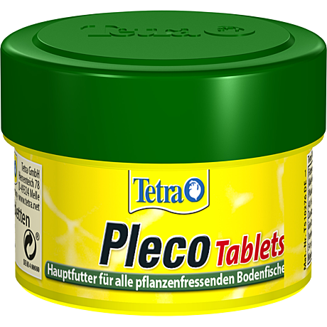 Tetra Pleco Tablets Основной корм для любых видов травоядных донных рыб, 58таб.