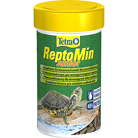 Tetra ReptoMin Junior Основной корм для молодых водных черепах, палочки 100мл
