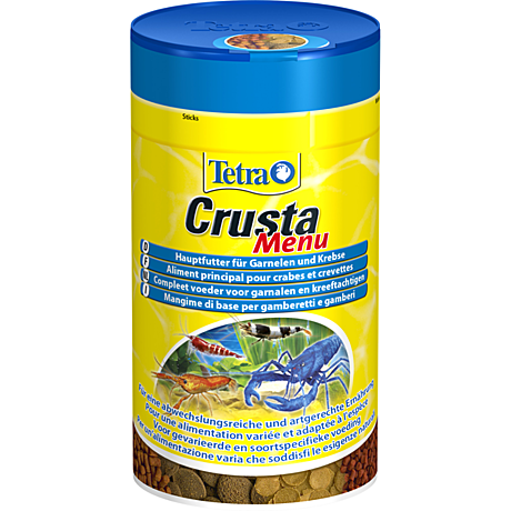 Tetra Crusta Menu 4 вида корма для раков и креветок 100мл
