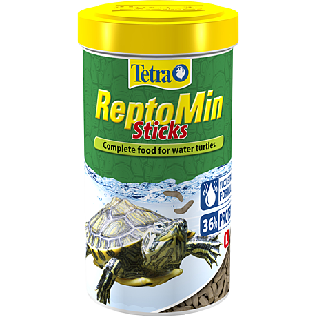 Tetra ReptoMin Основной корм для водных черепах, палочки 500мл
