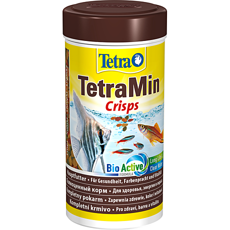 TetraMin Crisps Основной корм для всех видов аквариумных рыб (чипсы) 250мл