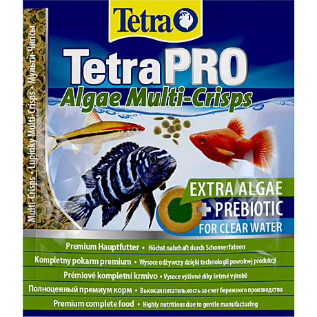 TetraPro Algae Crisps Специальный корм для травоядный рыб (чипсы) 12г