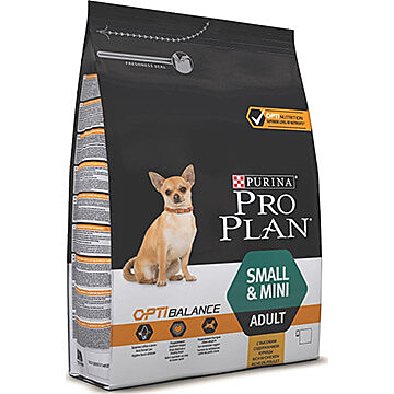 Pro Plan Small&Mini Adult Корм для собак мелких пород, с курицей 3кг