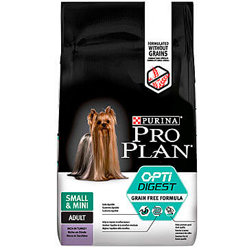 Pro Plan Small&Mini Adult Корм для собак мелких пород, беззерновой, с индейкой 700г