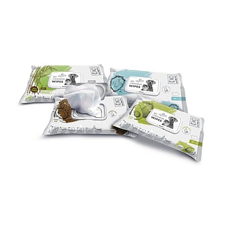 M-Pets Очищающие салфетки для животных, аромат авокадо, 40штук