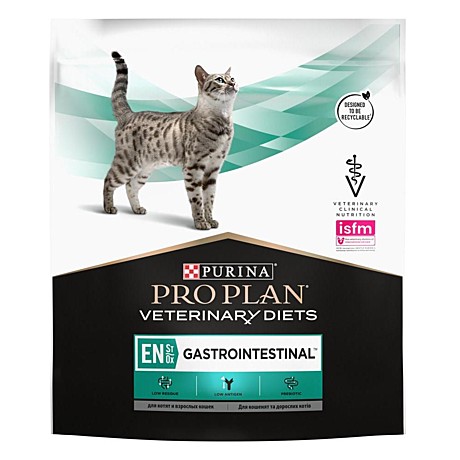 Purina Veterinary Diets EN Gastrointestinal Корм для кошек при заболеваниях ЖКТ 400г