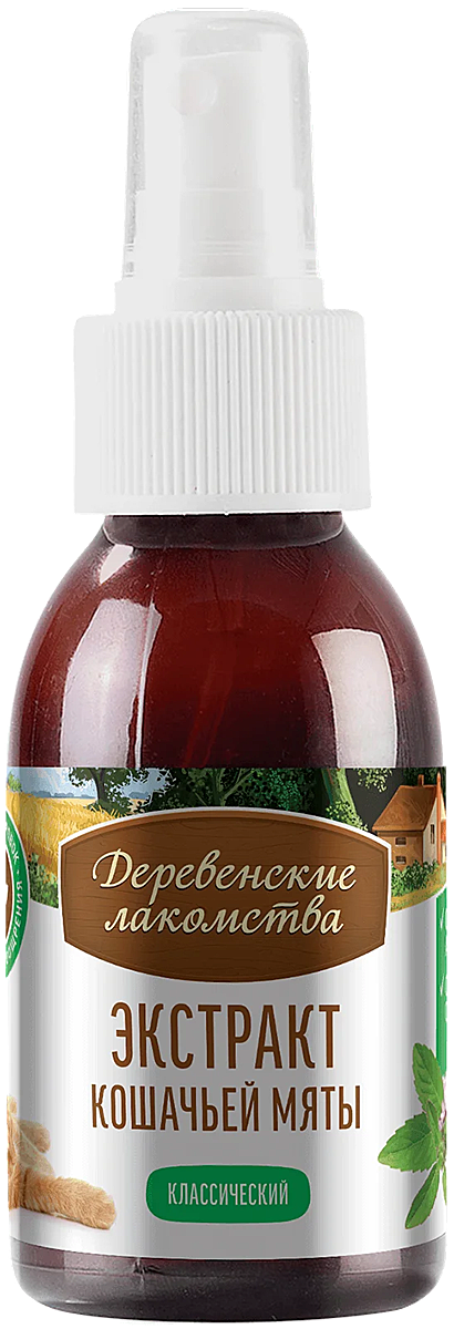 Деревенские лакомства Кошачья мята(спрей) 100мл
