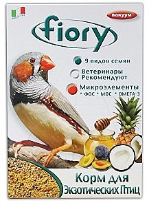 Fiory Esotici корм для экзотических птиц 400г