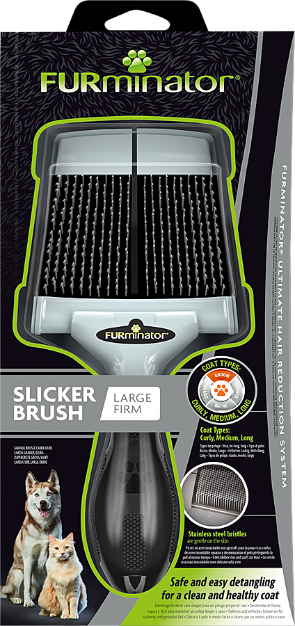 FURminator Пуходерка с жесткими щетинками