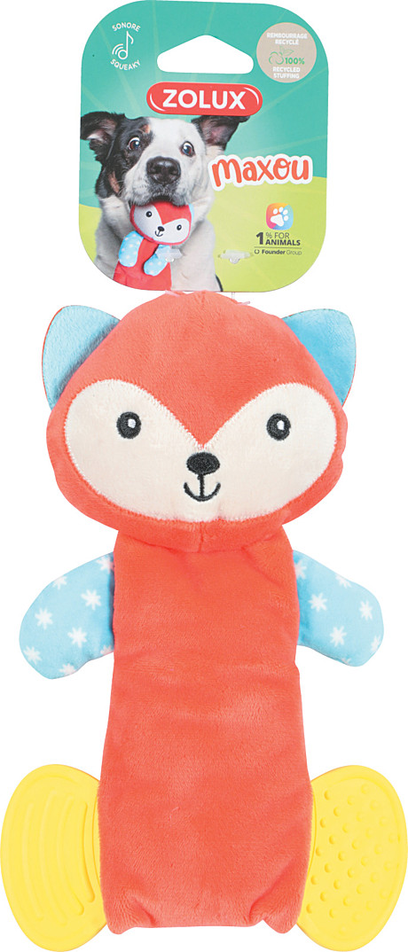 ZOLUX Плюшевая игрушка для собак с пищалкой и элементами EVA  