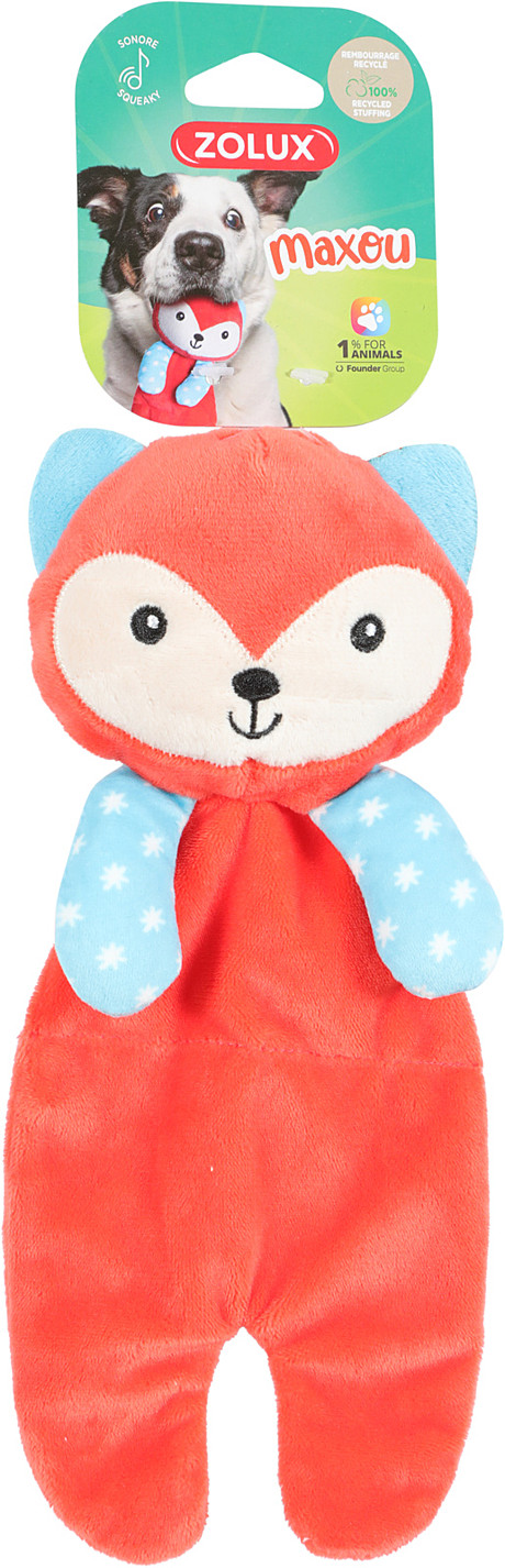 ZOLUX Плюшевая шуршащая игрушка для собак с пищалкой 
