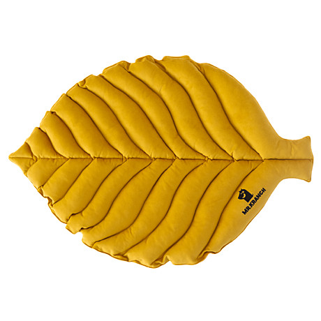 Mr.Kranch Лежанка для собак Листочек средняя, размер 90х65х5см, охра
