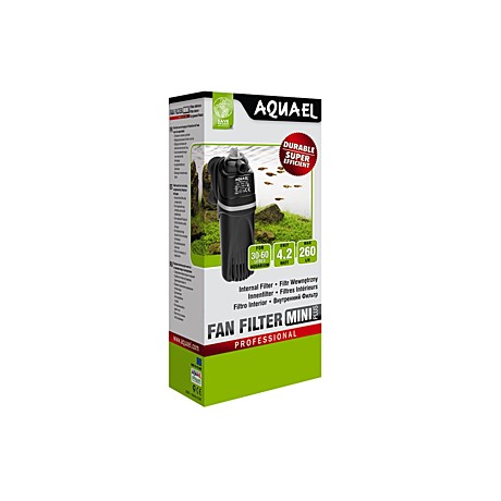 Aquael FAN-Mini Plus Внутренний фильтр для аквариумов до 60л 260л/ч 