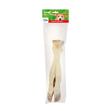 ТитБит Лакомство для собак Нога говяжья малая
