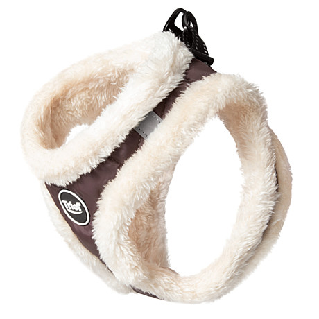 Triol Шлейка-жилетка мягкая коричневая S, обхват груди 360-440мм, серия BE TRENDY