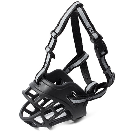 Triol Намордник силиконовый с нейлоновым ремешком №3