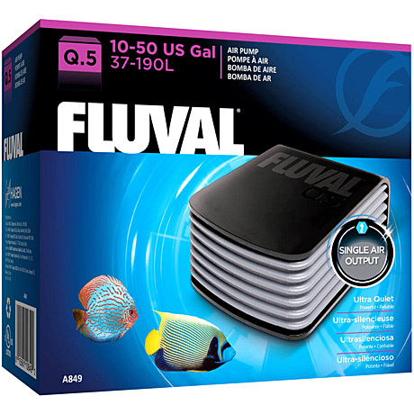 Fluval Q5 компрессор для аквариума 37-190л/ч