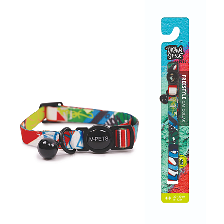 M-Pets Ошейник для кошек URBAN STYLE 20-30 см